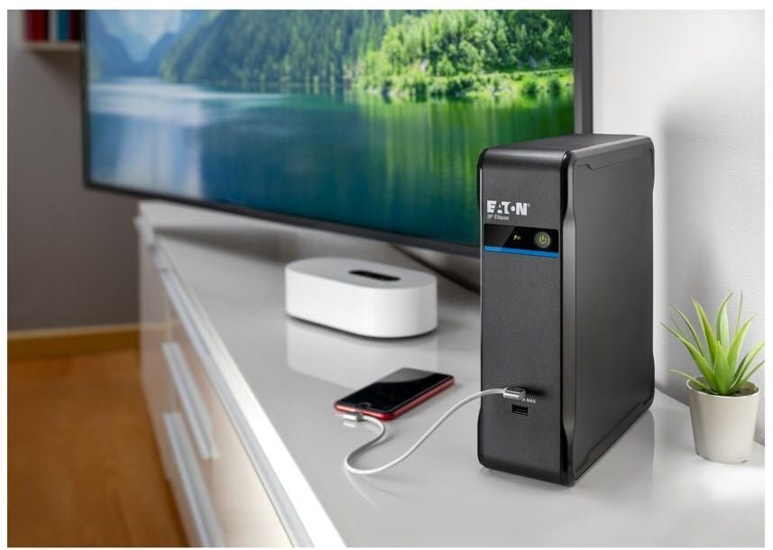 Onduleur Off-line Eaton 3P Ellipse 3P700UF - 420 W / 700 VA - 4 prises FR + USB