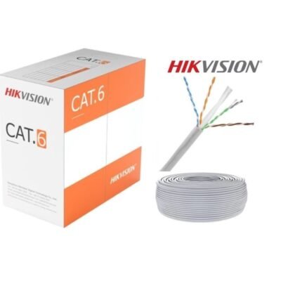 Câble RJ45 HIKVISION Cat 6 gris bobine 305 m