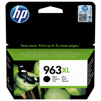 HP 963XL Noir - Cartouche d'encre grande capacité HP d'origine 3JA30AE