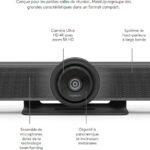 ConferenceCam Tout-en-un Logitech MeetUp pour  salles de conférence 960-001102