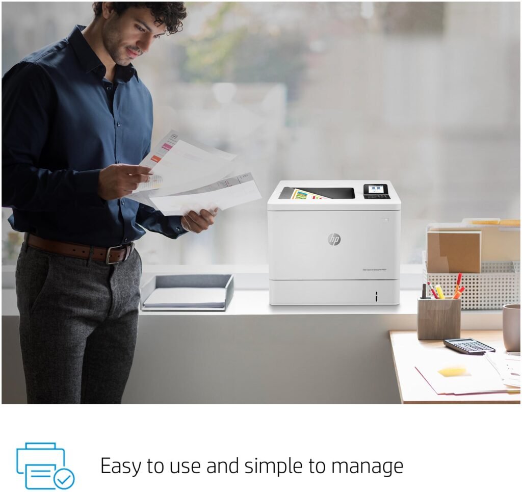 Imprimante Laser Couleur HP LaserJet Enterprise M554dn 7ZU81A