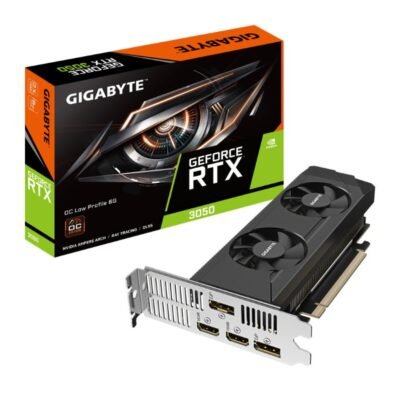 Gigabyte GeForce RTX 3050 OC Low Profile 6G NVIDIA 6 Go GDDR6 GV-N3050OC-6GL
